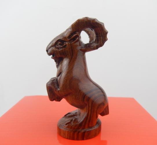 红木雕刻十二生肖鼠牛虎兔龙蛇马羊猴鸡狗猪摆件名族工艺品礼品